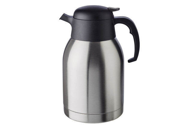 Caraffa Sottovuoto APS Classic 1 Litro - Acciaio Inox, Doppia Parete, Per Bevande Calde/Fredde - Foto 11