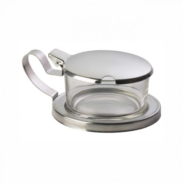 Formaggiera ILSA - Acciaio Inox 18/10 E Vetro, Capacità 100g, Grigio - Foto 3