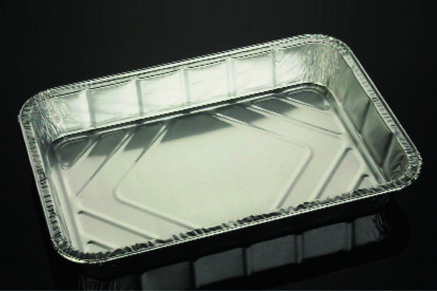 Vaschette Alluminio Cuki 6 Porzioni - 2 Pezzi Per Cottura E Conservazione