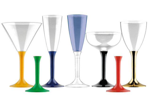 Calici Sommelier USA E Getta Goldplast - 300cc, Trasparenti, 20 Pezzi - Foto 6