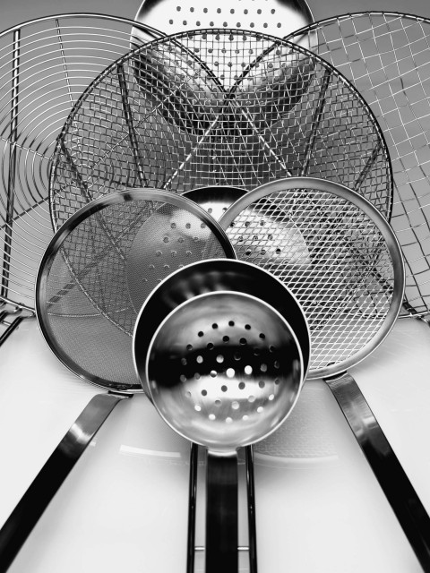 Alessi Veneer Coppa Da Cucina In Acciaio Inox 18/10 - Design Patricia Urquiola Con Decorazione A Rilievo - Foto 5