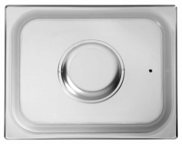 Coperchio Gastronorm Paderno Con Guarnizione - Acciaio Inox, 53x32,4 Cm, Lavabile In Lavastoviglie, Per Conservazione