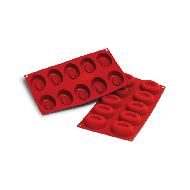 Stampo Per Dolci Silikomart - Rettangolare 28x22cm, Silicone Platino, Rosso - Foto 7